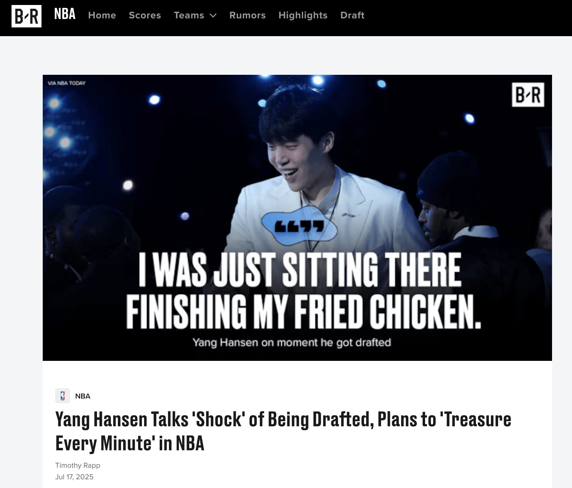 皇冠皇冠足球平台
_美媒热议杨瀚森NBA夏季联赛出色表现 网友称开拓者捡了“大漏”皇冠皇冠足球平台
！