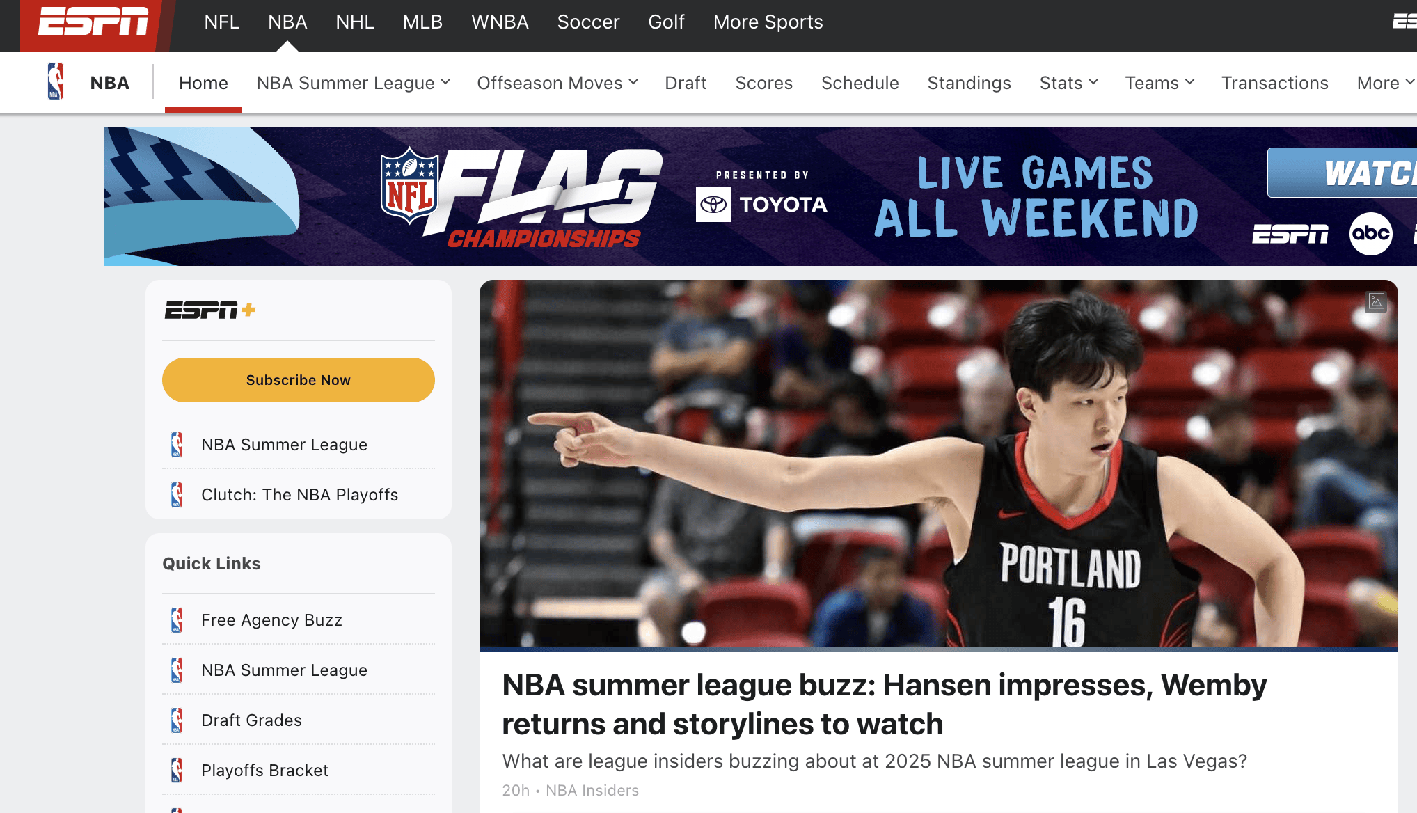 皇冠皇冠足球平台
_美媒热议杨瀚森NBA夏季联赛出色表现 网友称开拓者捡了“大漏”皇冠皇冠足球平台
！